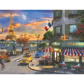 Puzzle Apus In Paris, 2000 Piese Ravensburger - 1